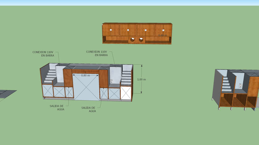 GABINETE BARRA IDEAL | 3D Warehouse