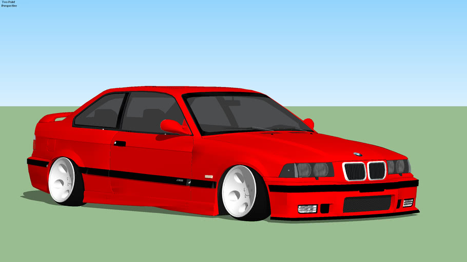 Bmw e36 3d модель