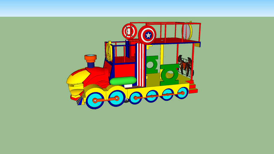 cho cho train | 3D Warehouse