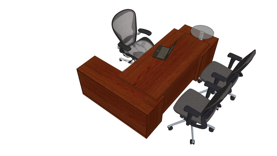 Manager Table. | 3D Warehouse