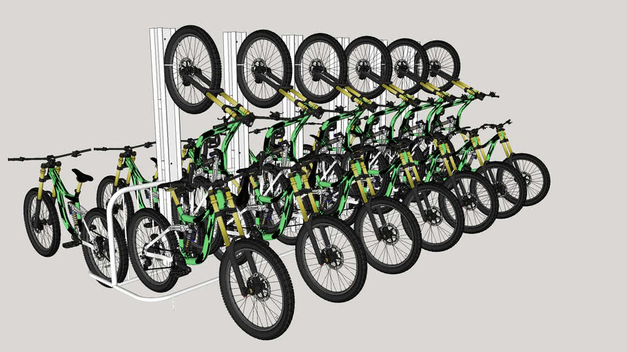 Bike Rack 3D Warehouse