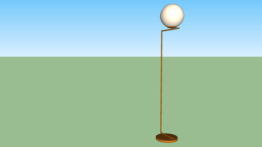 SUN LIGHT MCO073/1 BZ SKETCHUP+VRAY 3D Warehouse