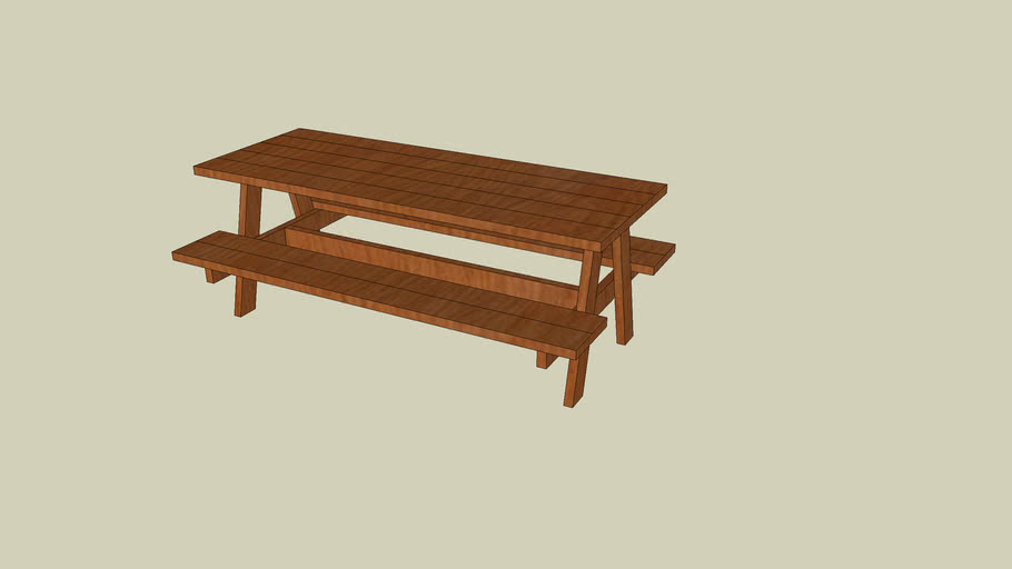 garden bench | 3D Warehouse