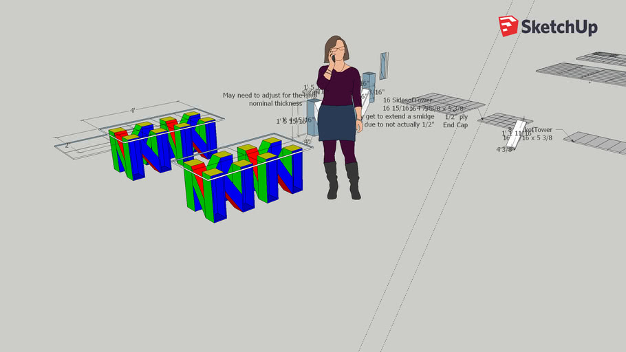 N64 Coffee Table 3D Warehouse