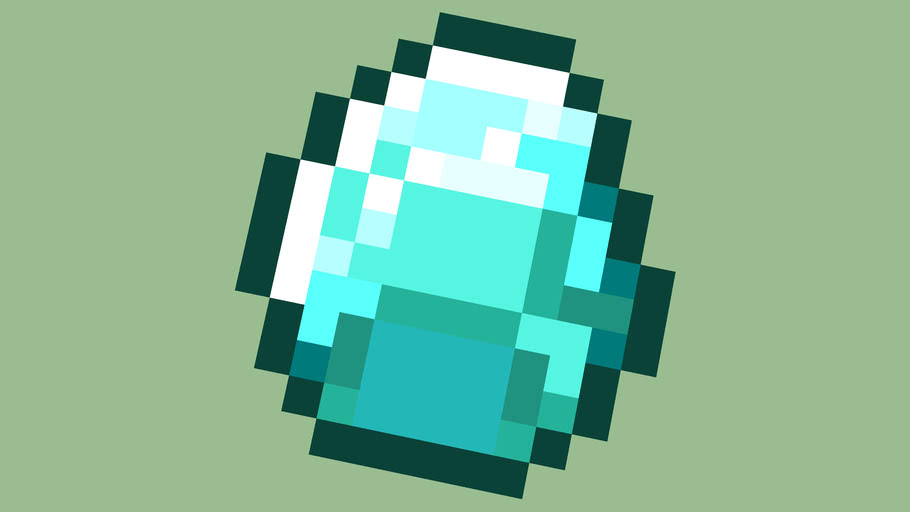 Minecraft Diamond 3d Warehouse