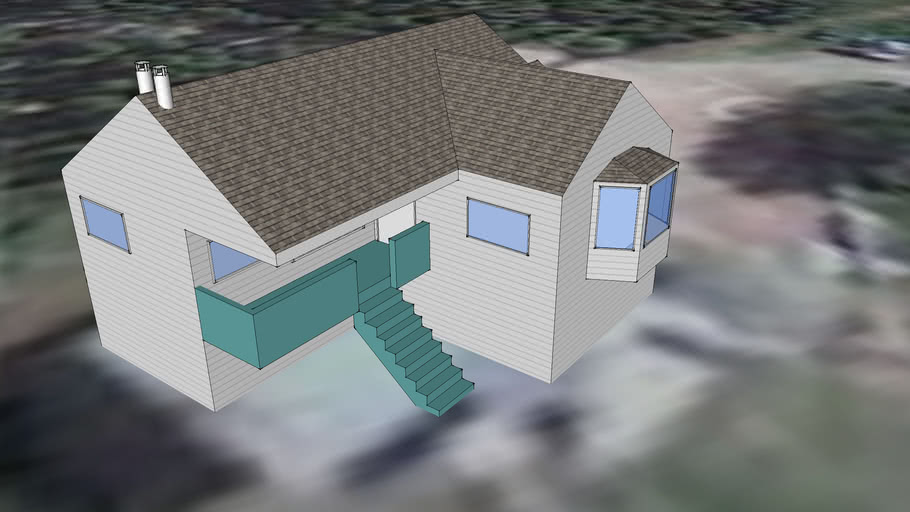 Large House in Whitehorse, YT 3D Warehouse