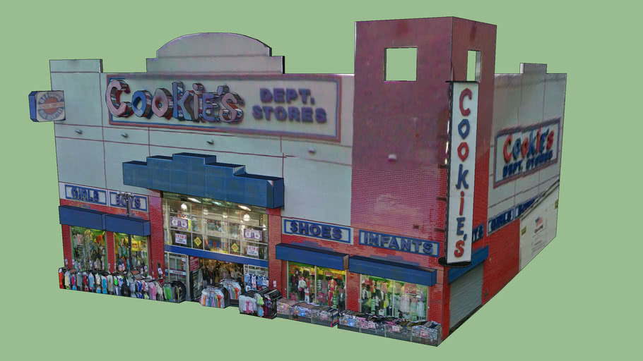 Cookies' Childrens' Dept. Store 3D Warehouse