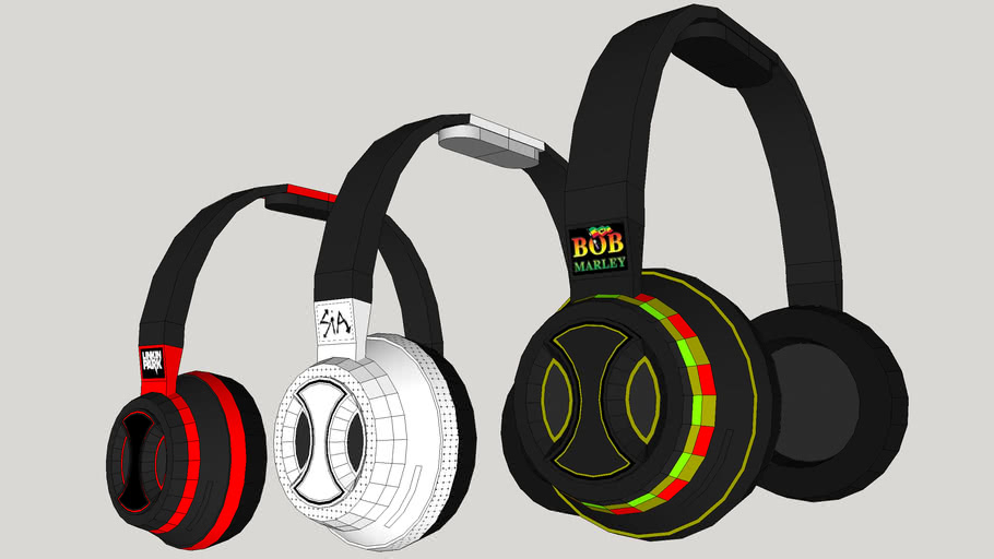 Custom Headphones design | 3D Warehouse