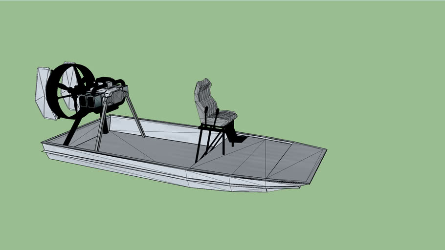 Swamp Boat 3d Warehouse