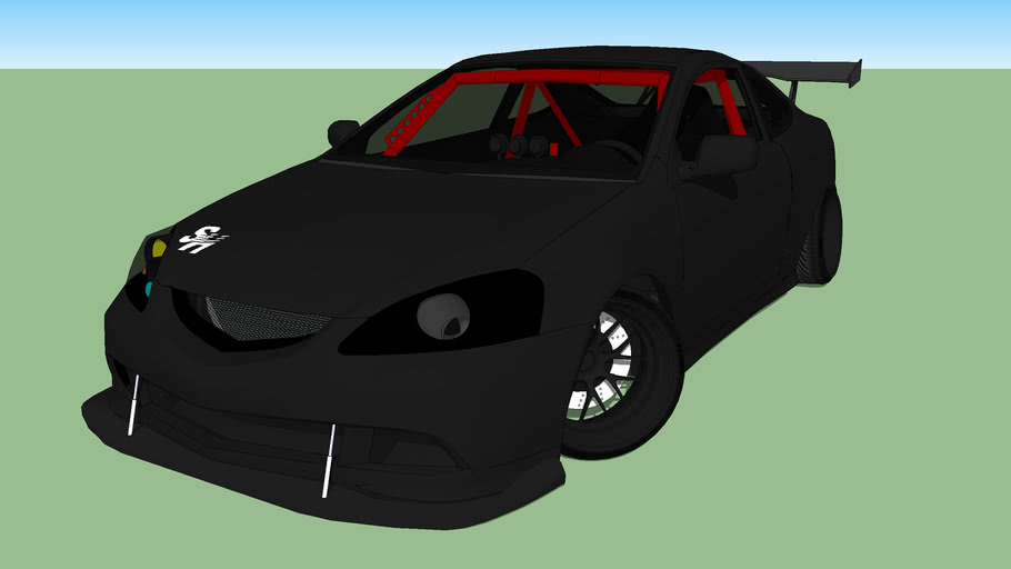 Honda Integra Acura Rsx Turbo 3d Warehouse