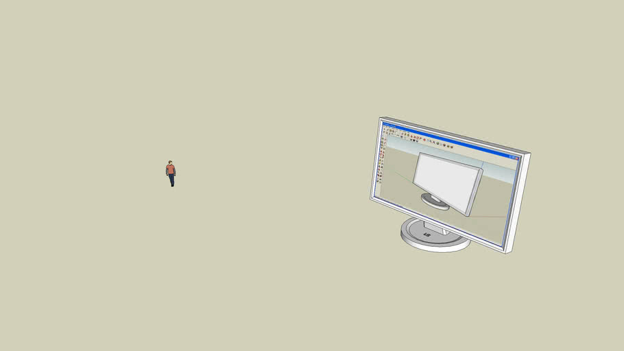 monitor | 3D Warehouse
