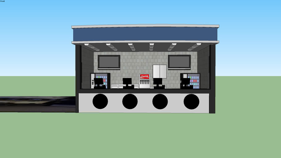 Concession Stand 3d Warehouse