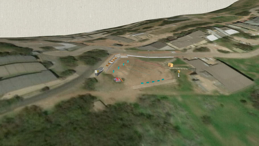 Mt Buller Village Toboggan Park 3D Warehouse