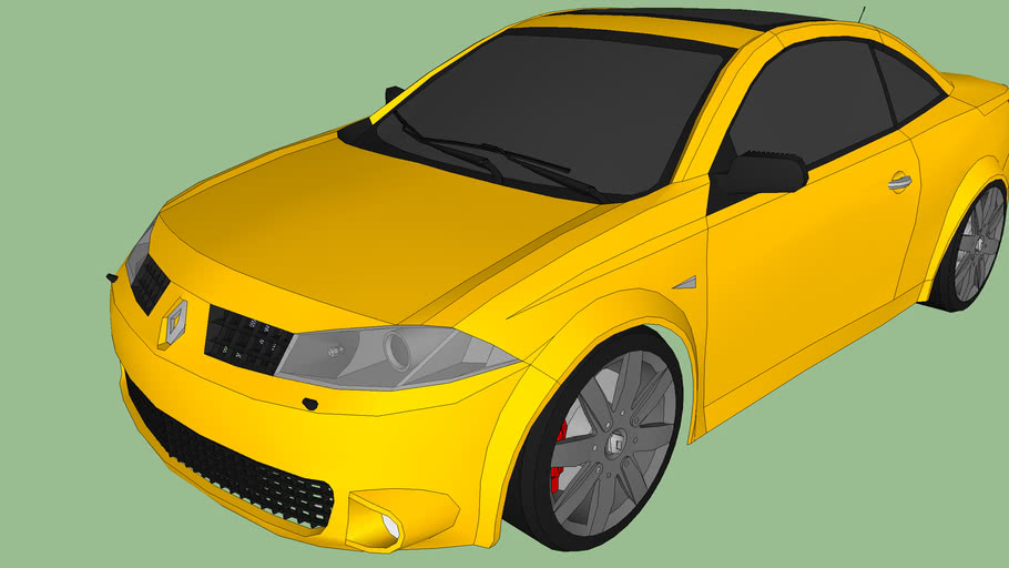 Renault Megane 2 Cc 3d Warehouse