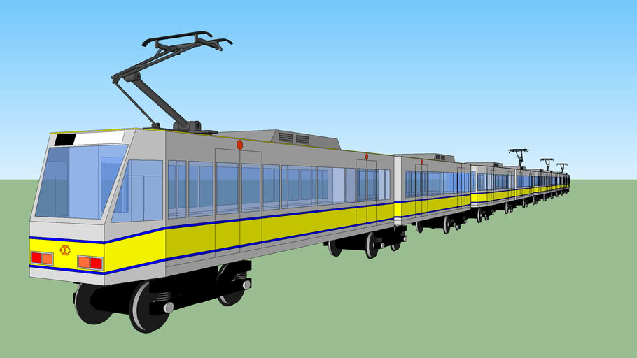 Manila LRT 1 2nd Generation Train | 3D Warehouse