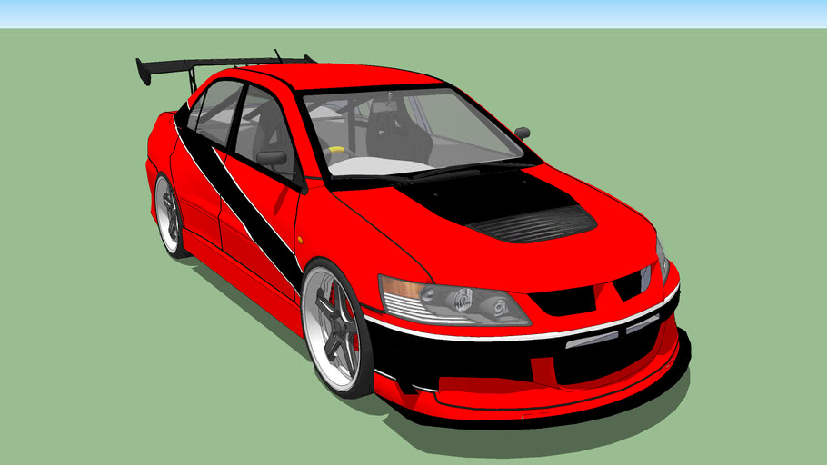 Modified Mitsubishi Lancer Evo Ix 3d Warehouse