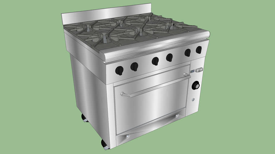 Quest 6 Burner Range 3D Warehouse