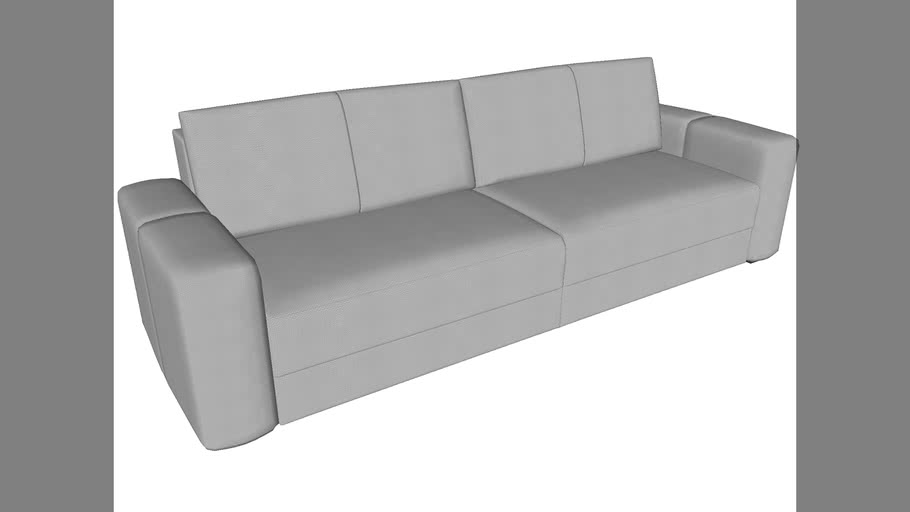 Sofá OliverEstofados Jardim 3D Warehouse