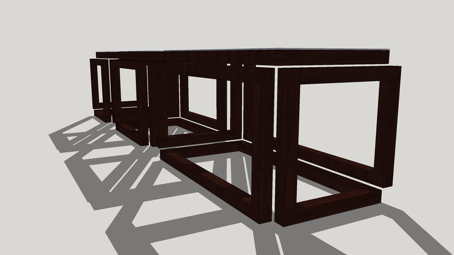 Infinity Table Set 3D Warehouse