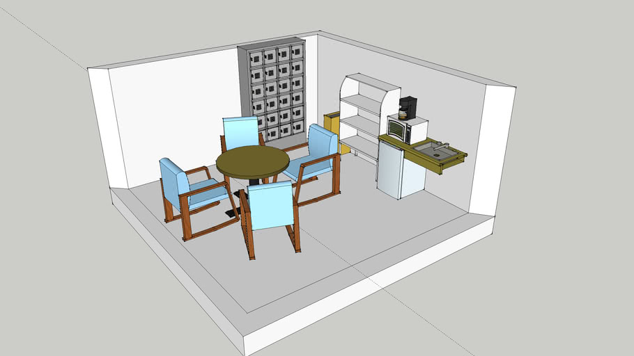 Break Room 3d Warehouse