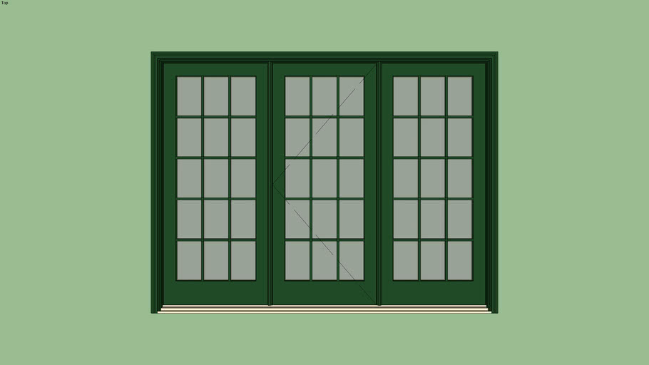 Marvin Ultimate Inswing French Door 3-Panel