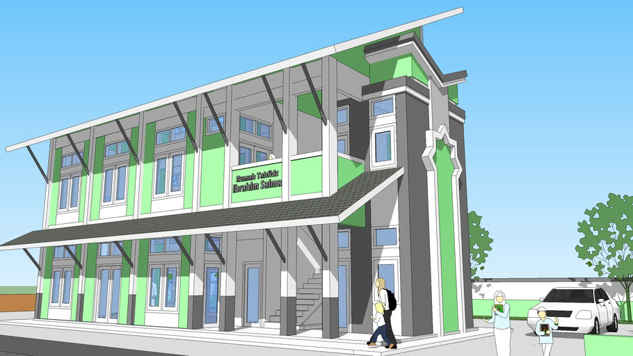 rumah tahfidz 3D Warehouse