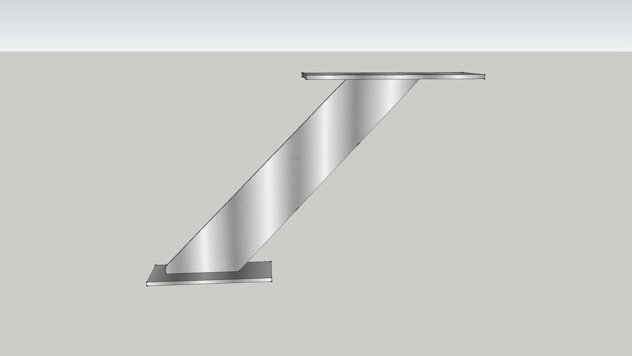 Angled Floating Countertop Bracket 3d Warehouse