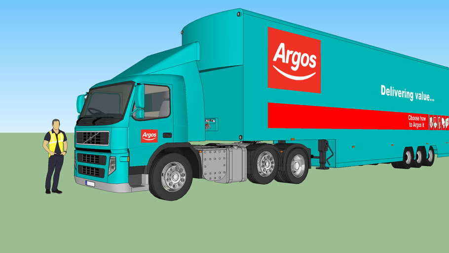 VOLVO TRUCK (ARGOS) 3D Warehouse