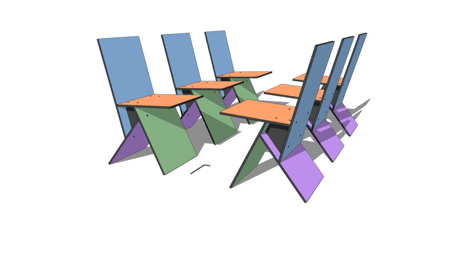 Postmodern Chairs By Ikea 3d Warehouse