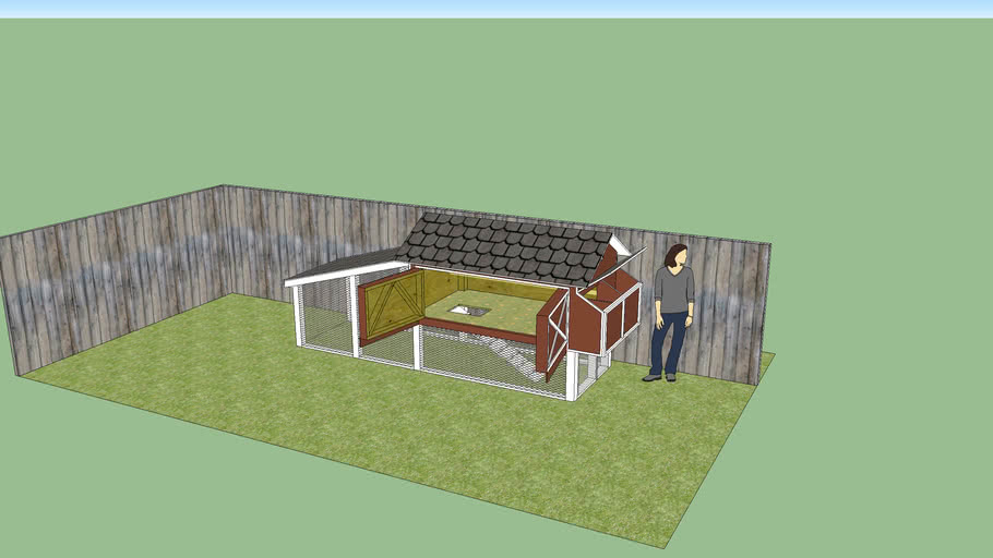 Chicken Coop | 3D Warehouse