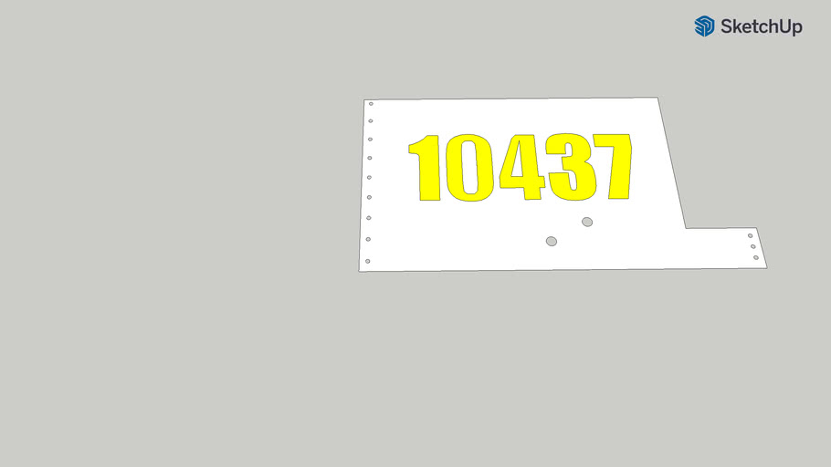 10437 Right Side Panel 3D Warehouse