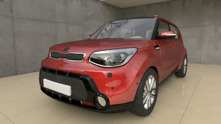 Краска 3d kia