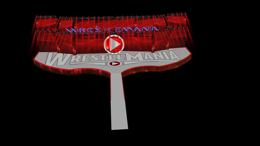 Wwe Wrestlemania 31 Stage Concept 2 3d Warehouse