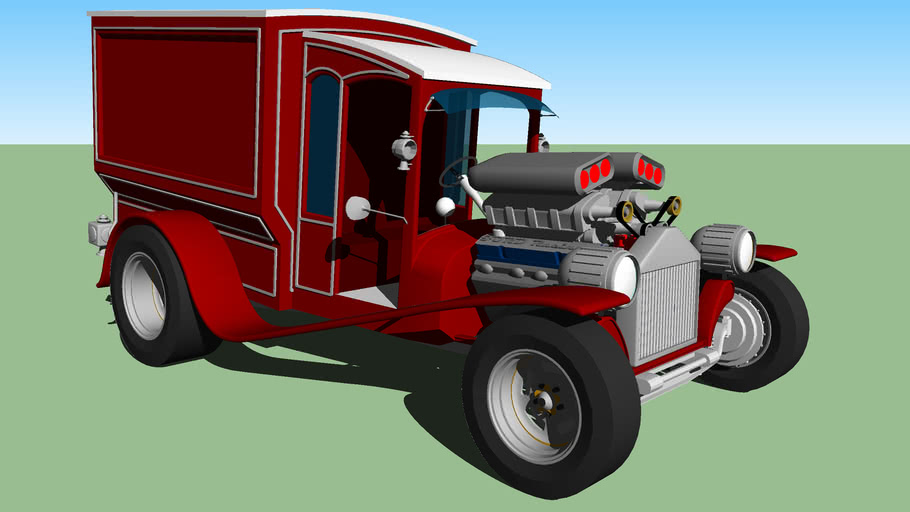 Hot Rod Ice Cream Truck 3d Warehouse