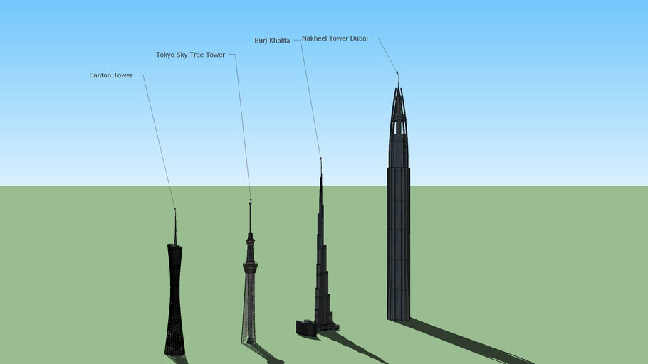 tallest building in the world | 3D Warehouse