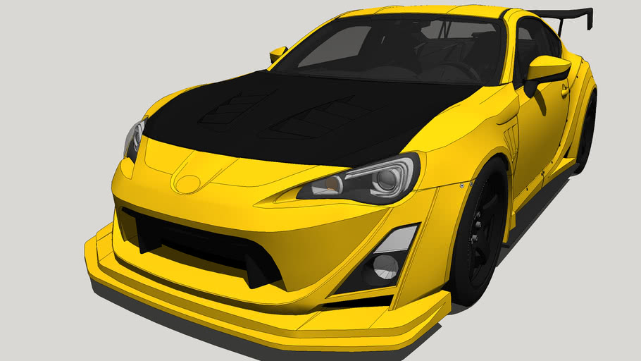 subaru brz varis body kit