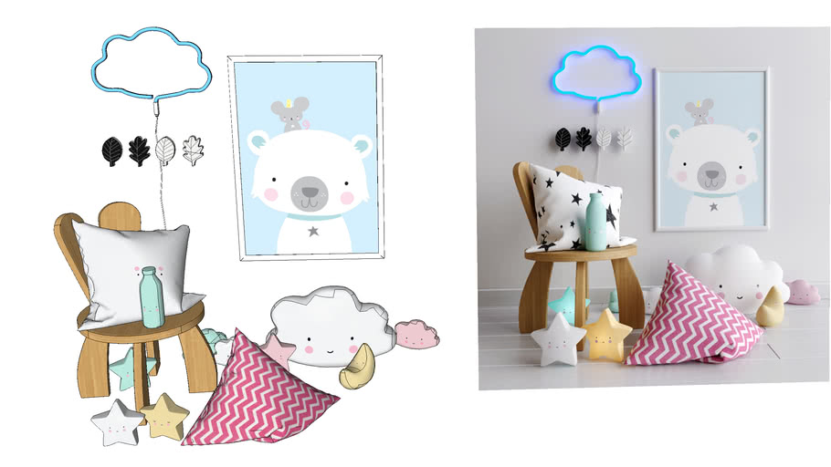 Quarto De Meninas 3d Warehouse