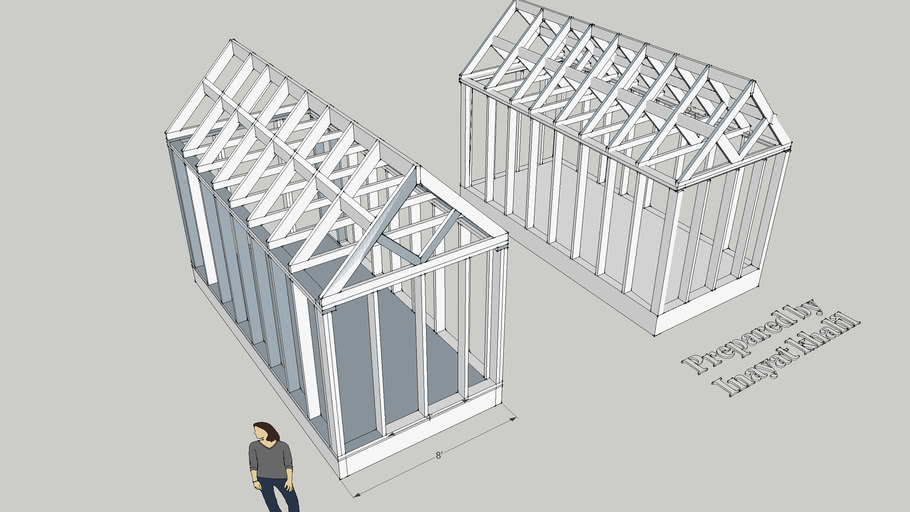 Wooden Structure | 3D Warehouse