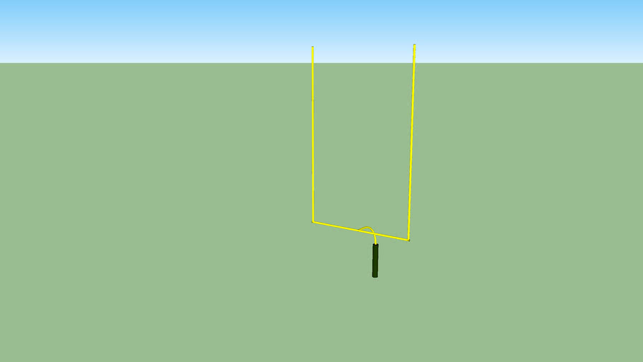 Field Goal Post 3D Warehouse