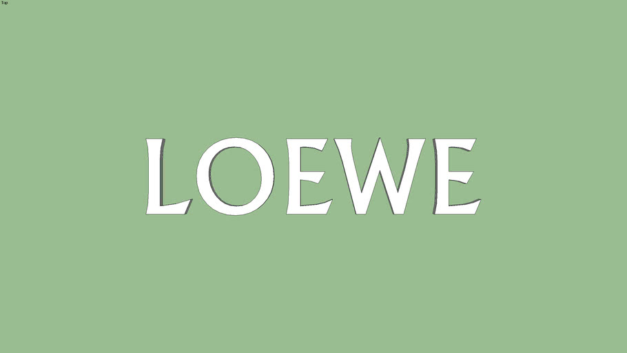 Loewe Logo 3d Warehouse