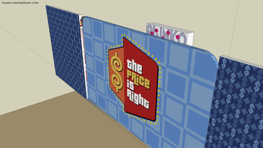 Plinko Sketchyphysics Tpir With Doors 3d Warehouse