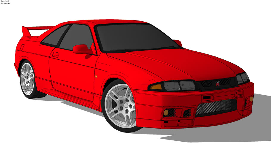 Nissan Skyline Gt R R33 3d Warehouse