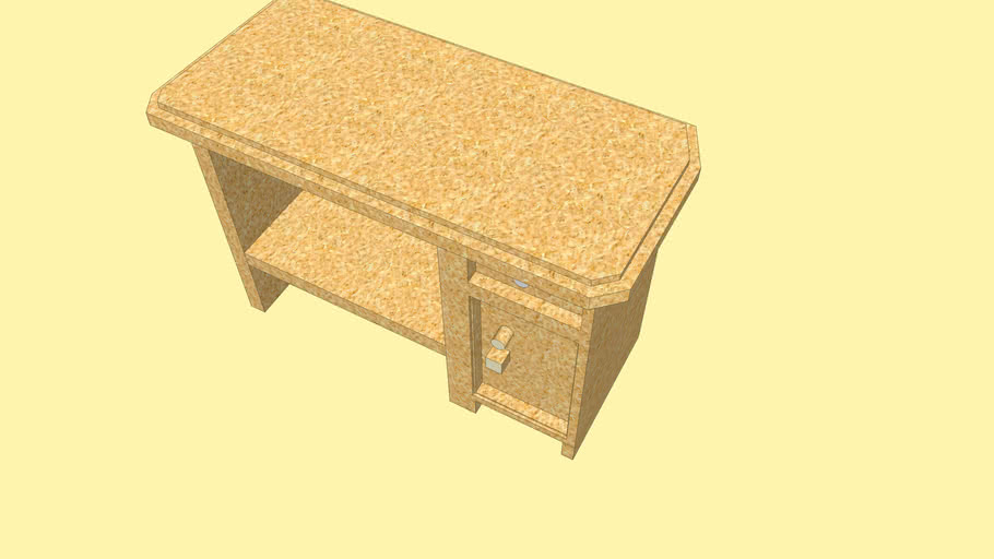 Simple MDF Desktop 3D Warehouse