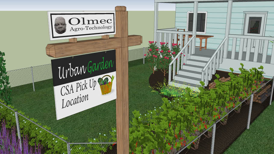 Urban Garden Design | 3D Warehouse