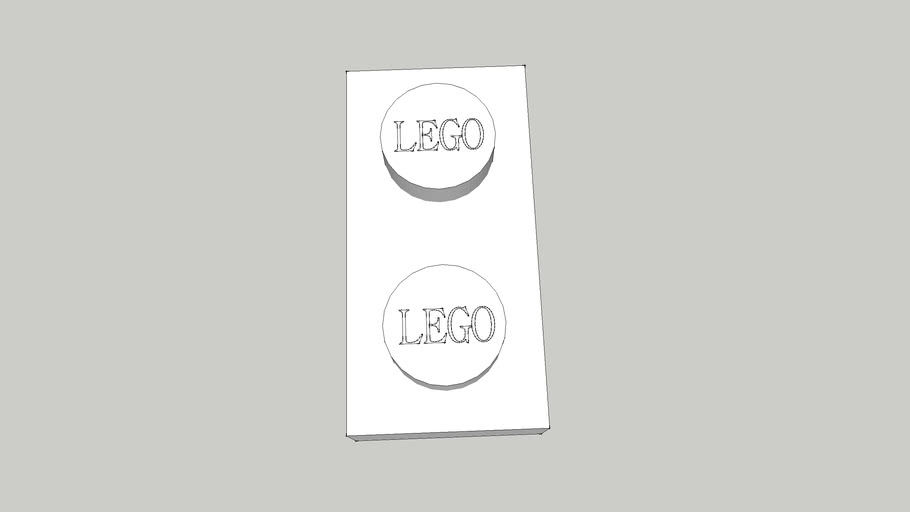 lego plate 1x2