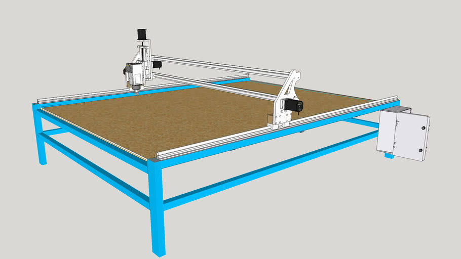 CNC Router 2.20 x 1.70 cm | 3D Warehouse