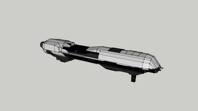 UNSC Poseidon Class Lightcarrier | 3D Warehouse