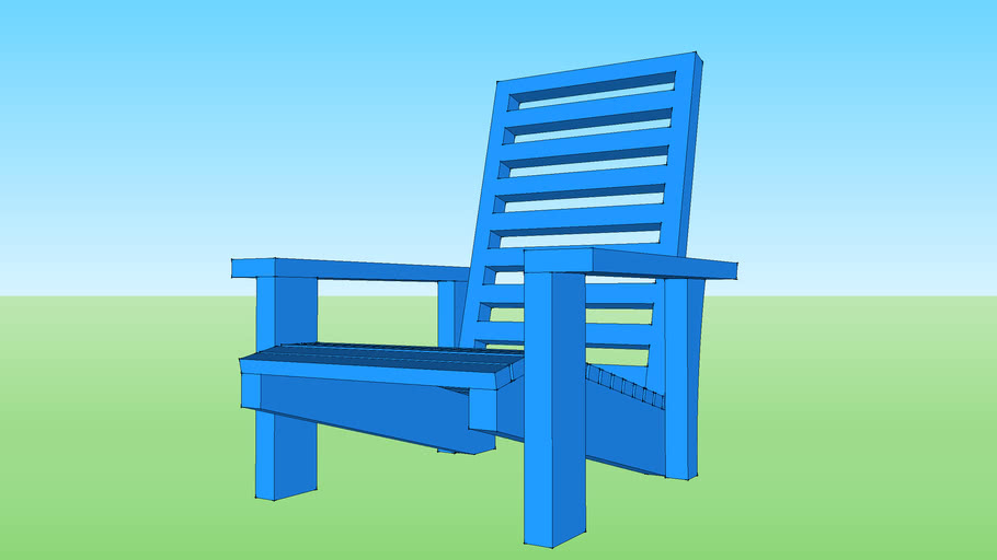 Lightweight Outdoor Chair | 3D Warehouse