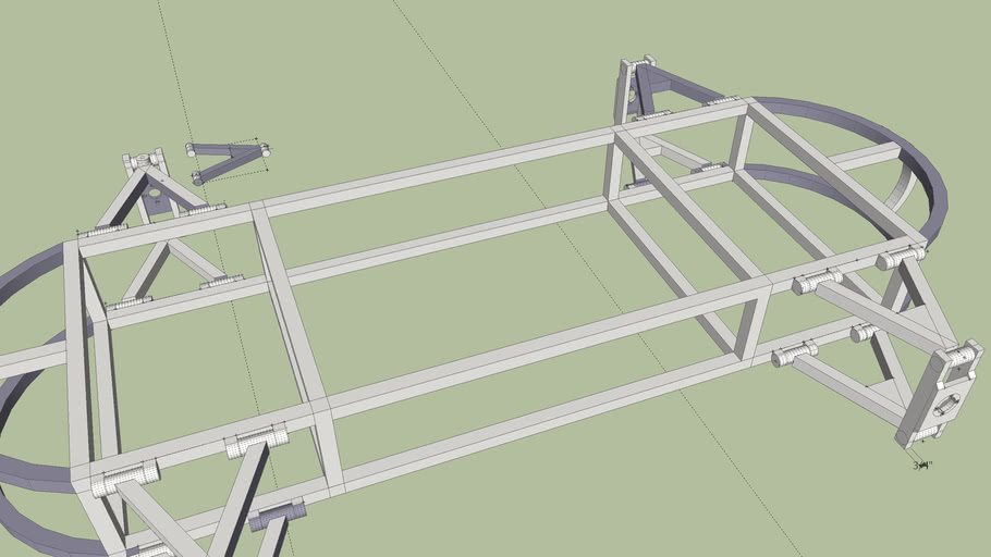 Go Kart Frame With Suspention 3d Warehouse