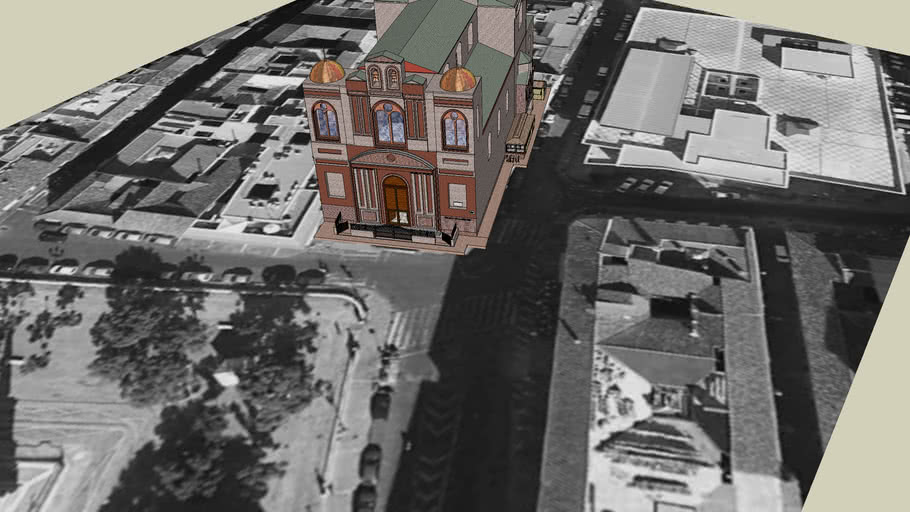Iglesia De La Merced Reconstruida Plaza De La Merced Malaga 3d Warehouse